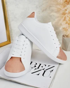 Damskie sneakersy Athena Rosa skóra ekologiczna - kolekcja wiosna/lato