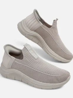 Damskie sneakersy Livia Bianco – siateczkowe buty na lato i wiosnę