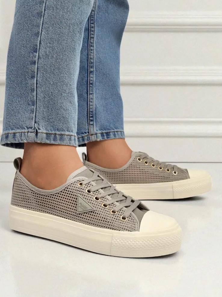 Damskie tenisówki Callista Mesh Light Grey – wygoda i styl na lato i jesień