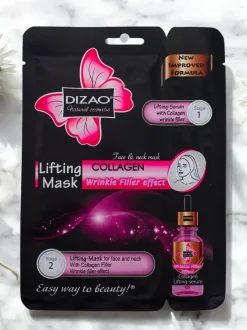 DIZAO- Zestaw serum i maska z kolagenem