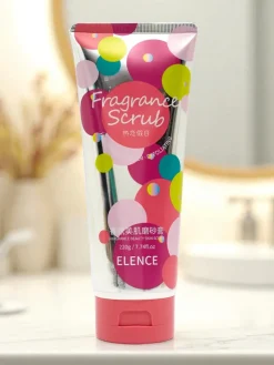 Drobnoziarnisty peeling do twarzy i ciała perfumowany