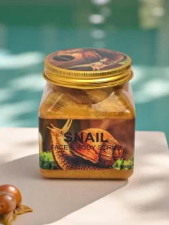 Drobnoziarnisty peeling do twarzy i ciała SNAIL FACE & BODY SCRUB