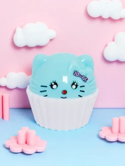 Dziecięcy balsam do ust z kotkiem w babeczce - nawilża i regeneruje