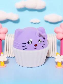 Dziecięcy balsam do ust z kotkiem w babeczce - nawilża i regeneruje