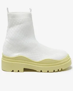 Eleganckie Buty Damskie Limonka w Stylu Vintage