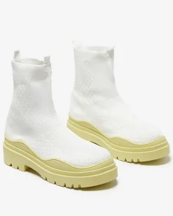 Eleganckie Buty Damskie Limonka w Stylu Vintage