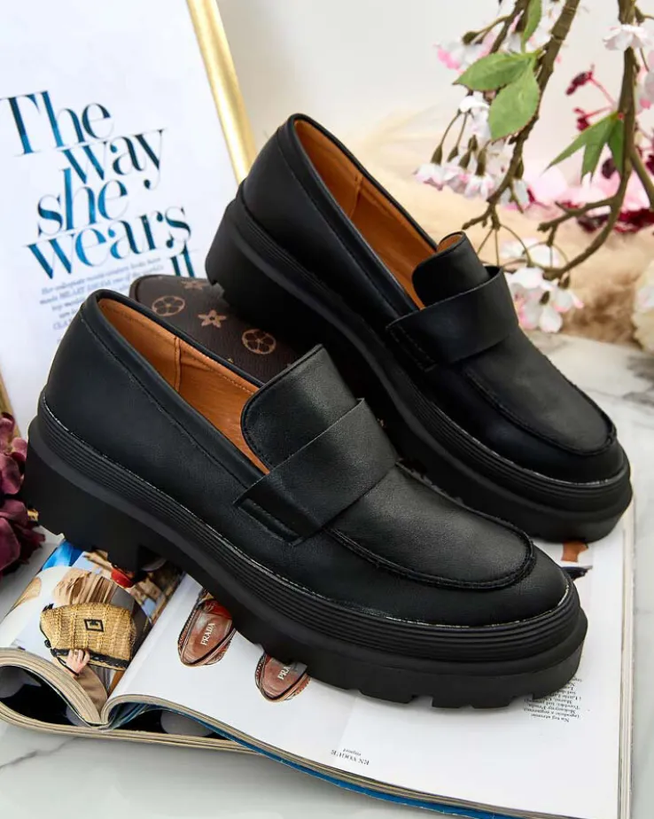 Elegante Nero – Damskie Buty z Ekoskóry