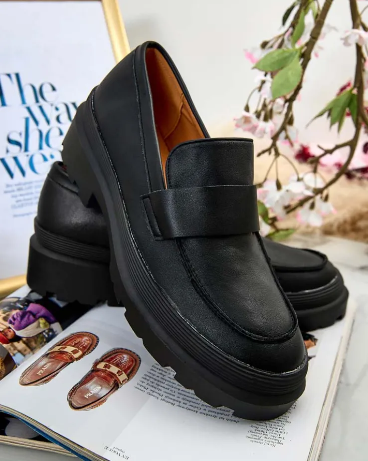 Elegante Nero – Damskie Buty z Ekoskóry