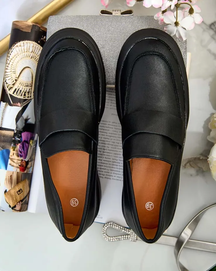 Elegante Nero – Damskie Buty z Ekoskóry