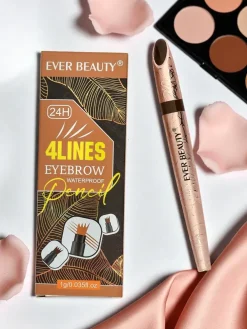 Ever Beauty Precyzyjny pisak do brwii Soft Brown 24H