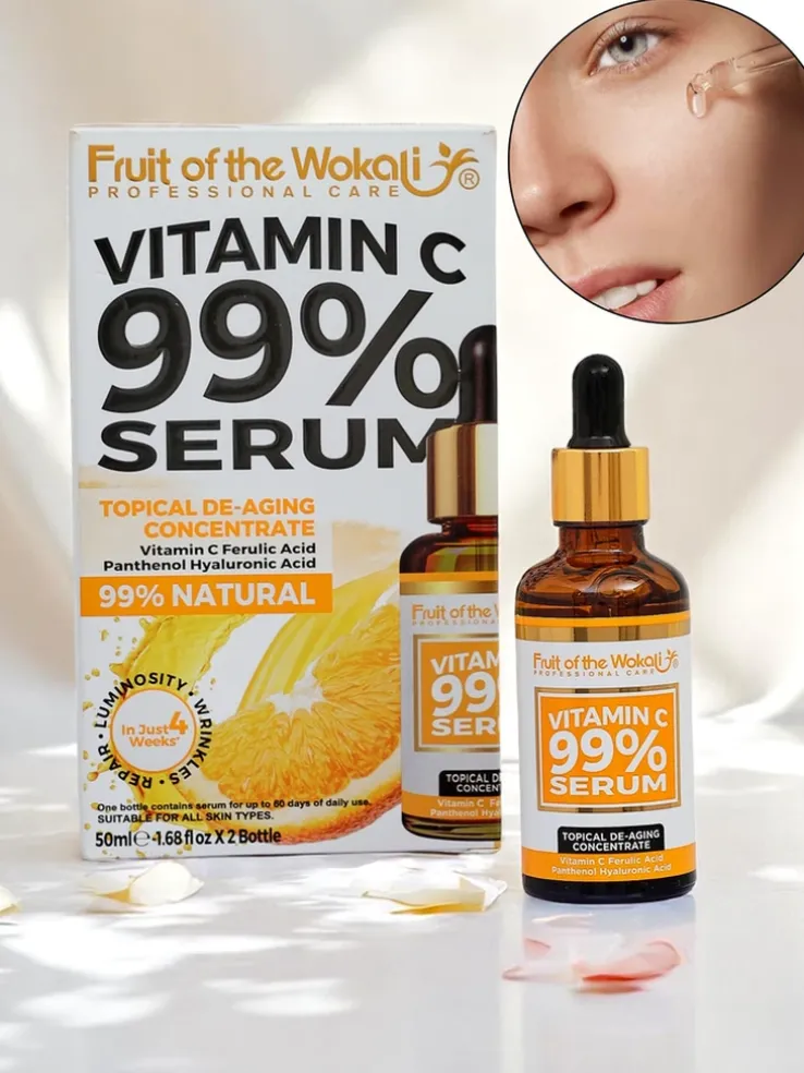 Fruit of the Wokali- Przeciwstarzeniowe Serum do twarzy z Witaminą C