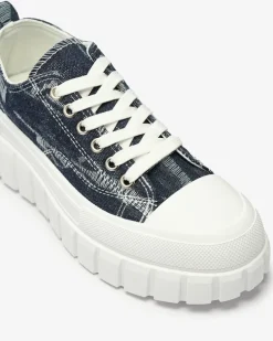 Granatowe Sneakersy Elysium