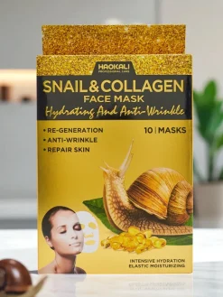 HydraVenus Collagen Snail Mask – intensywne nawilżenie i regeneracja skóry