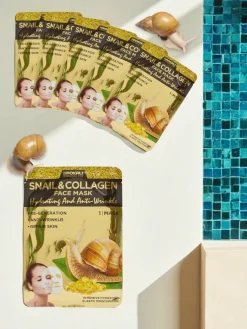HydraVenus Collagen Snail Mask – intensywne nawilżenie i regeneracja skóry