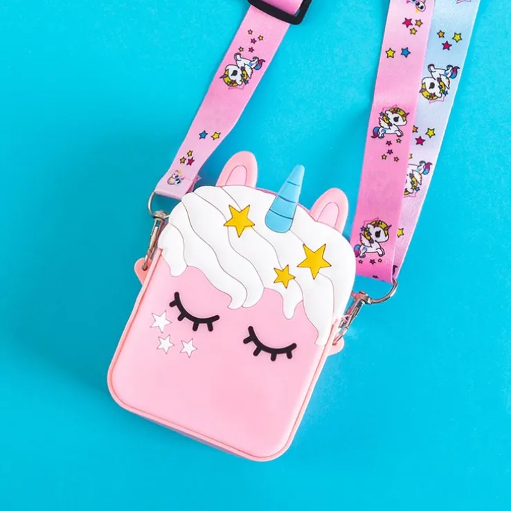 Jasnoróżowa torebka z jednorożcem Unicorn - Akcesoria
