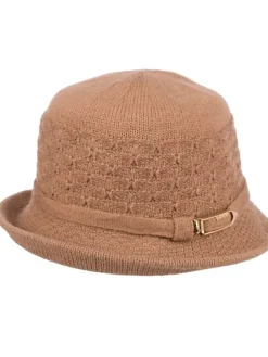 Kapelusz damski melonik z ozdobą Lily Anne