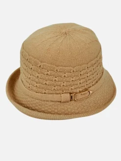 Kapelusz damski melonik z ozdobą Lily Anne