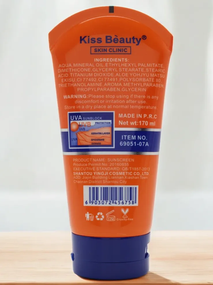 Kiss Beauty Krem przeciwsłoneczny 90 SPF 170ml