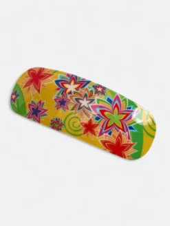 Kolorowa Spinka do włosów dziecięca z kwiatuszkami