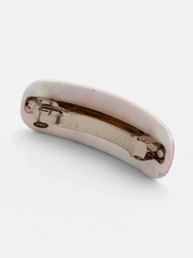 Kolorowa Spinka do włosów dziecięca z kwiatuszkami