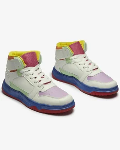 Kolorowe sportowe sneakersy damskie Aopp- Obuwie