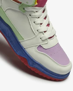 Kolorowe sportowe sneakersy damskie Aopp- Obuwie