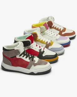 Kolorowe sportowe sneakersy damskie Aopp- Obuwie