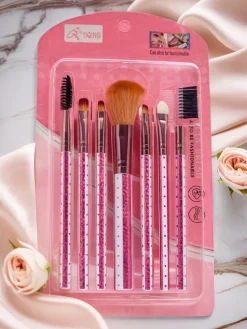 Kompaktowy zestaw pędzelków do makijażu