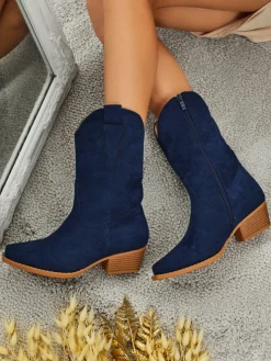 Kowbojki damskie eko zamszowe SpireHush