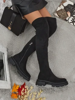 Kozaki damskie za kolano Zerina