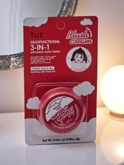 Kremowy róż do policzków w słoiczku Rosy Cheek