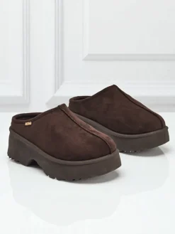 Krótkie buty a'la śniegowce damskie z futerkiem Noelina