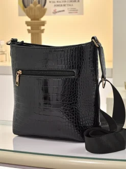 Lakierowana mała damska torebka z eko skóry Arlisse