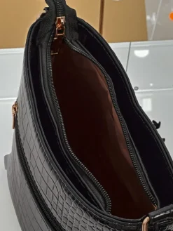 Lakierowana mała damska torebka z eko skóry Arlisse