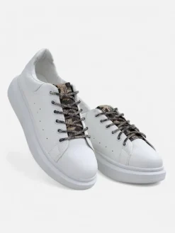 Lalla Bianca: Eleganckie Sneakersy Damskie na Platformie