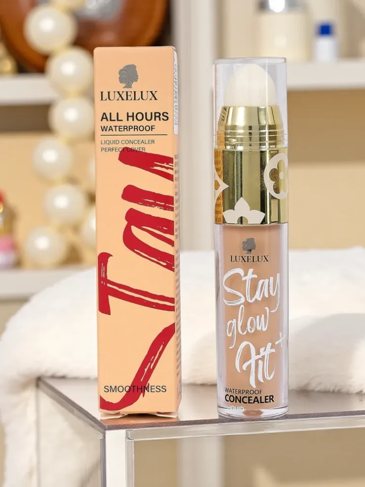 LUXELUX Aurelia Waterproof Concealer Stay Glow Hit 10ml do cery gładkiej