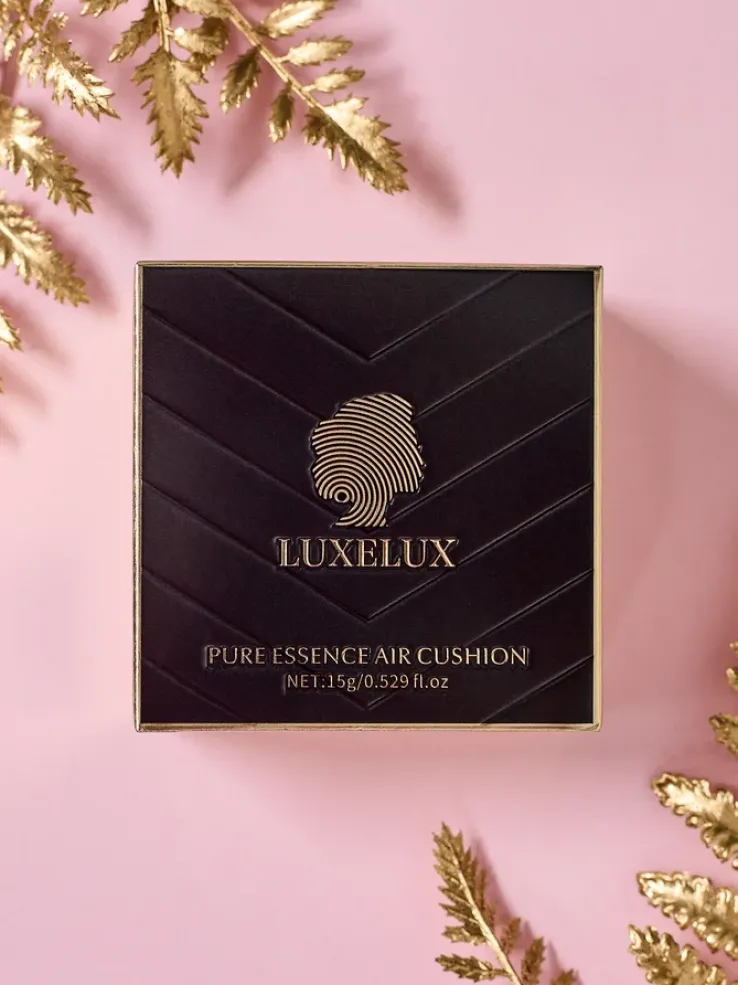 Luxelux Puder prasowany do twarzy w kamieniu z lusterkiem 15 g