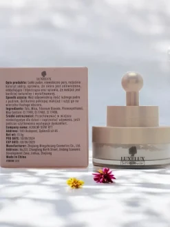 Luxelux Puder sypki z gąbeczką do twarzy 01 13,5 g