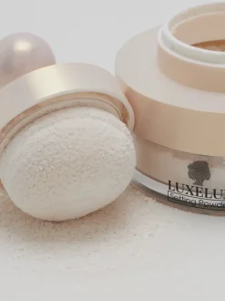 Luxelux Puder sypki z gąbeczką do twarzy 01 13,5 g