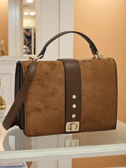 Mała damska torebka z eko skóry Karelia