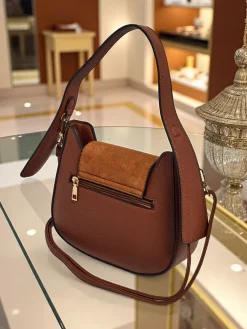 Mała damska torebka z eko skóry Golden Whisper