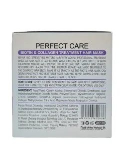 Maska do włosów Biotin Collagen Perfect Care Athena – głęboka regeneracja 800g