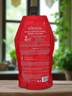 Maska do włosów nawilżający Botox & Keratin