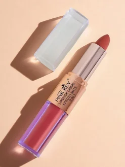 Matowa pomadka do ust w sztyfcie i w płynie 2w1 Cherry Mocha