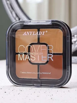 Matująca i wodoodporna Paletka konturująca 5 korektorów w odcieniu nude 03