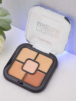 Matująca i wodoodporna Paletka konturująca 5 korektorów w odcieniu nude 03