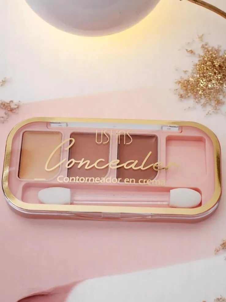 Matująca Paletka konturująca 3 odcienie Bisque Chestnut