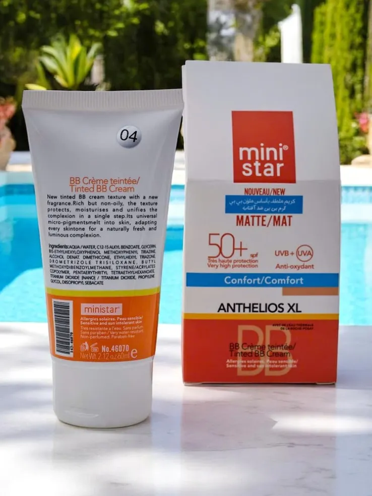 MINI STAR Nawilżający krem BB 50 SPF z matowym wykończeniem