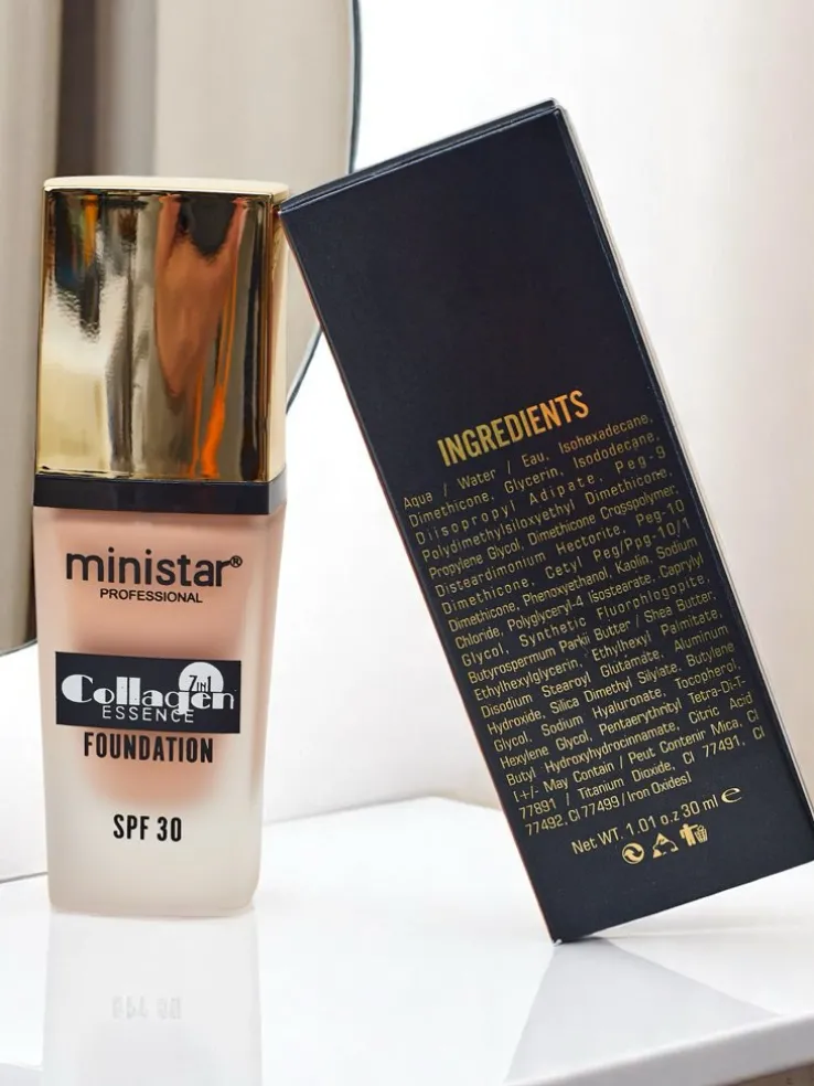 MiniStar Podkład do twarzy Vanilla Rose 02