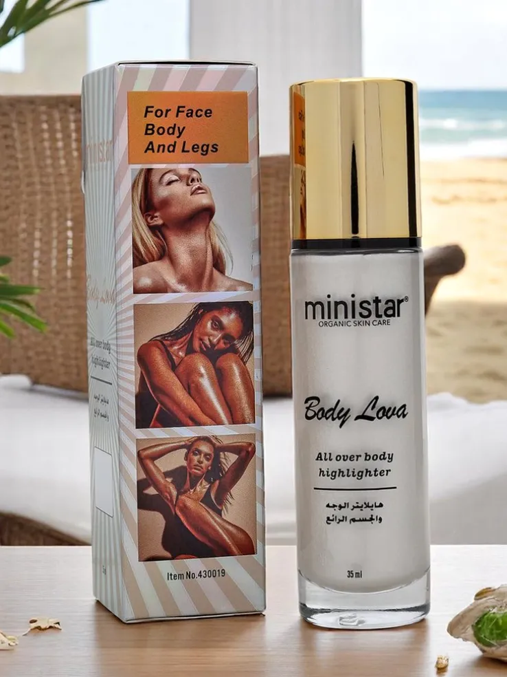 Ministar Rozświetlacz do twarzy i ciała w płynie